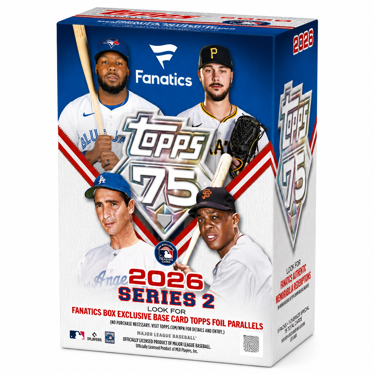 2026 Topps Series 2 Baseball Fanatics - Value Box