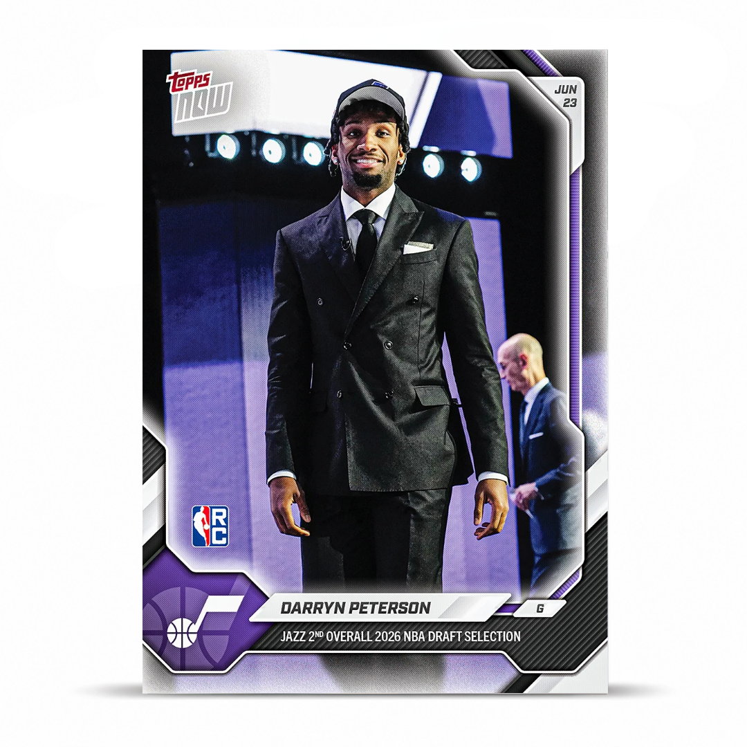 Darryn Peterson - 2026-27 NBA Topps NOW® - Tarjeta DPET - PR: 23790