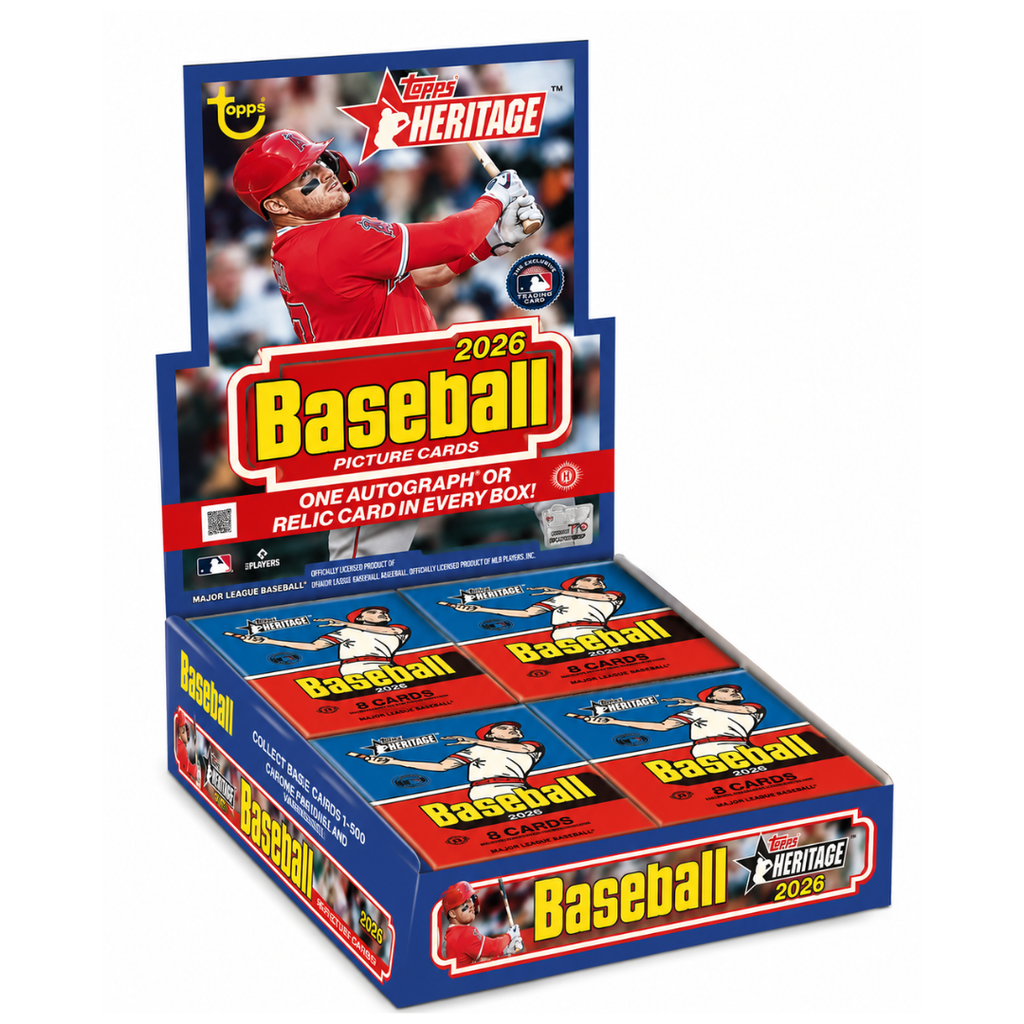 2026 Topps Heritage Baseball - Hobby Box