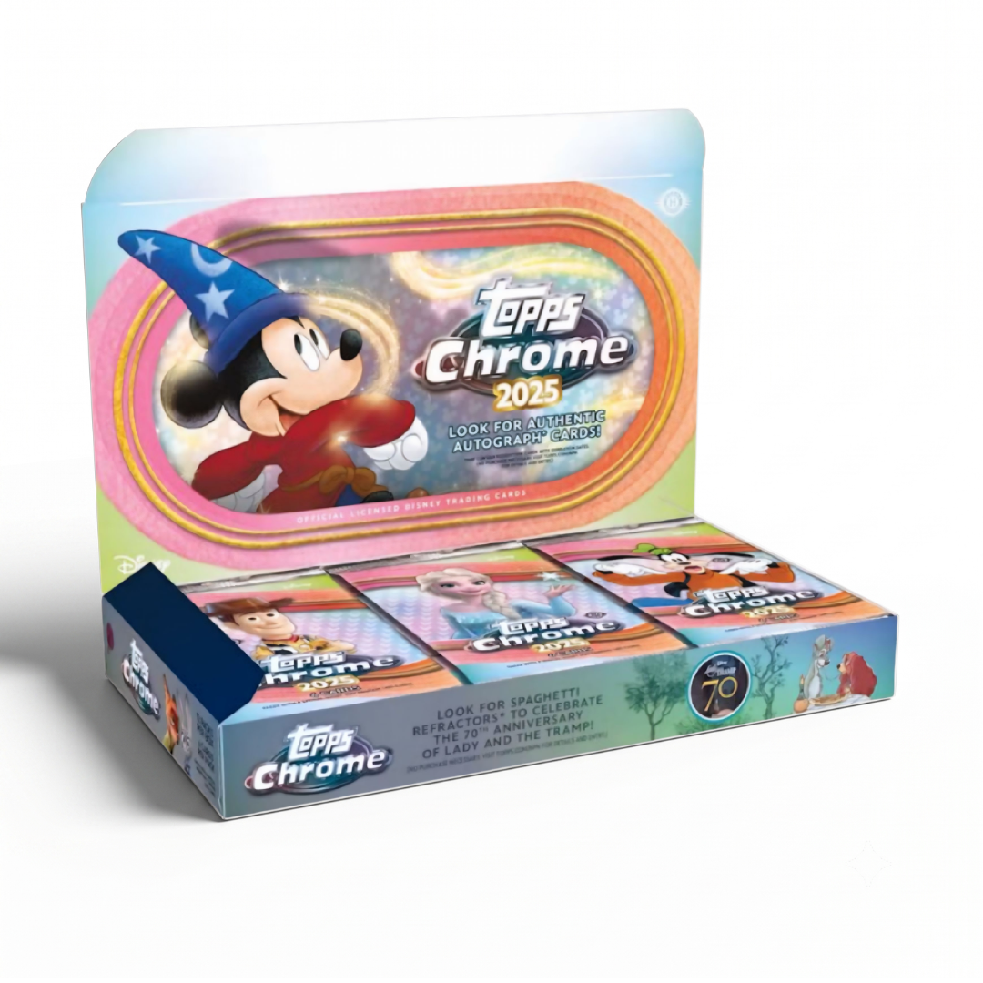 2025 Topps Chrome® Disney - Hobby Box
