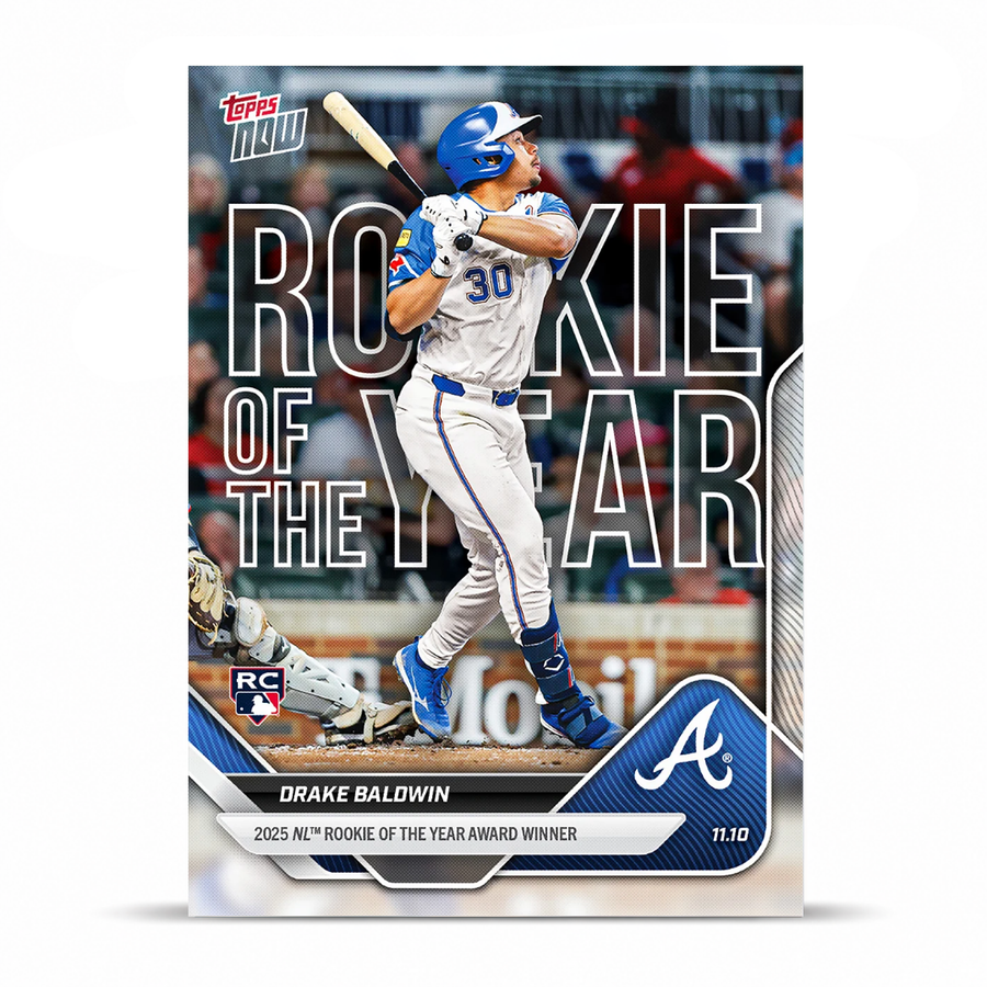 Drake Baldwin - 2025 MLB Topps NOW® - Card OS-1 - PR: 6648