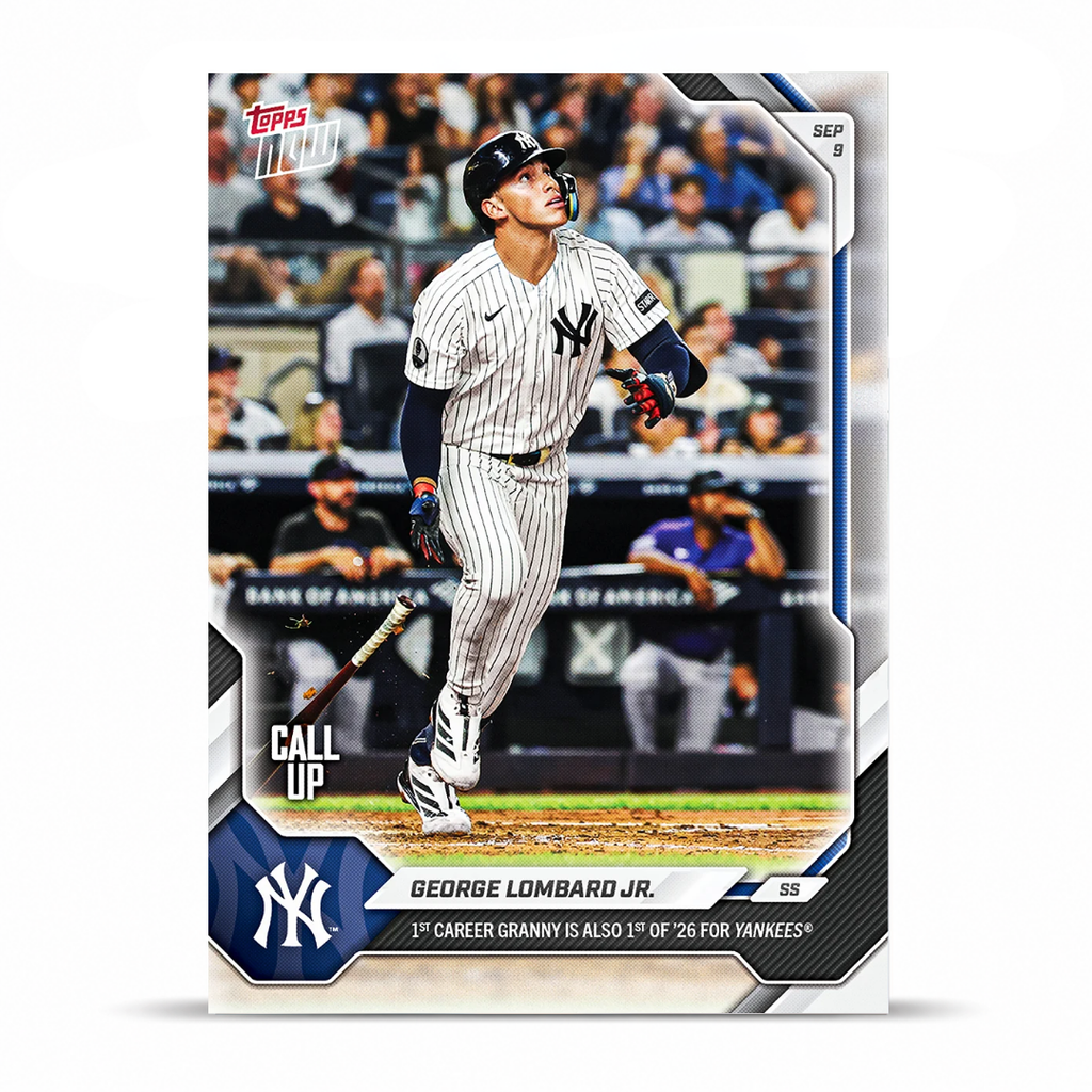 George Lombard Jr. - 2026 MLB Topps NOW® - Card 656