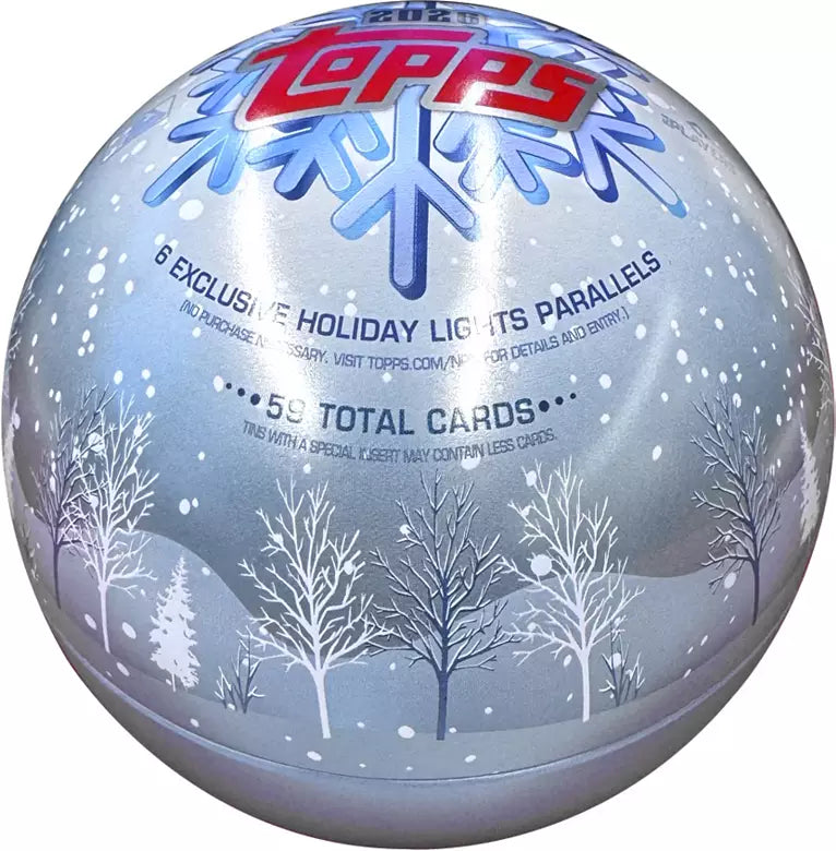 2026 Topps Holiday Baseball - Hobby Tins (6 Esferas por caja)