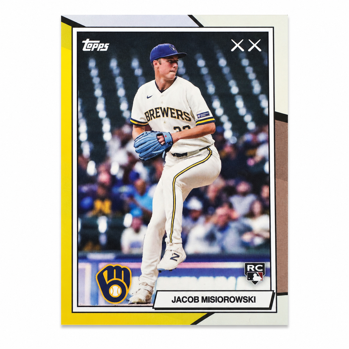 2026 Topps KAWS Milwaukee Brewers Jacob Misiorowski