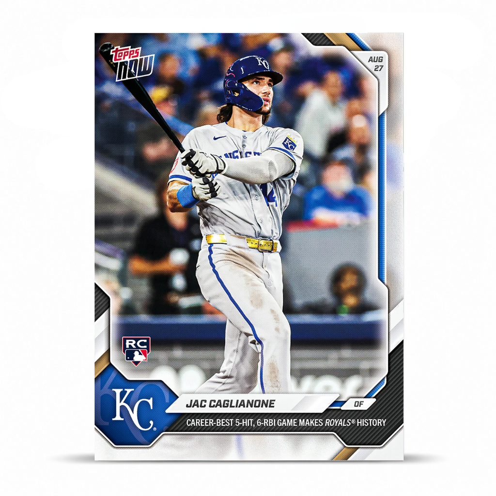 Jac Caglianone - 2026 MLB Topps NOW® - Card 601