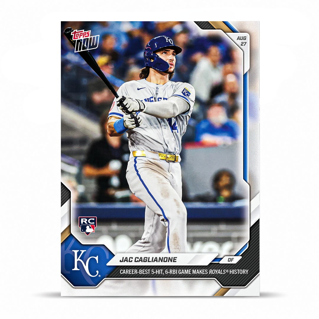Jac Caglianone - 2026 MLB Topps NOW® - Card 601