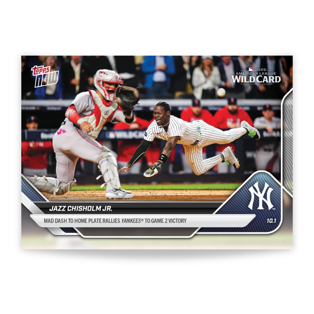 Jazz Chisholm Jr. - 2025 MLB Topps NOW® - Card 809 - PR: 1542