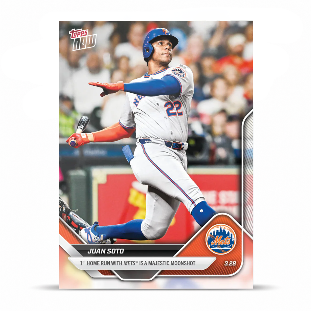 Juan Soto - 2025 MLB Topps NOW® - Card 17 - LOOK FOR RELICS and AUTO-RELICS - PR: 10,738