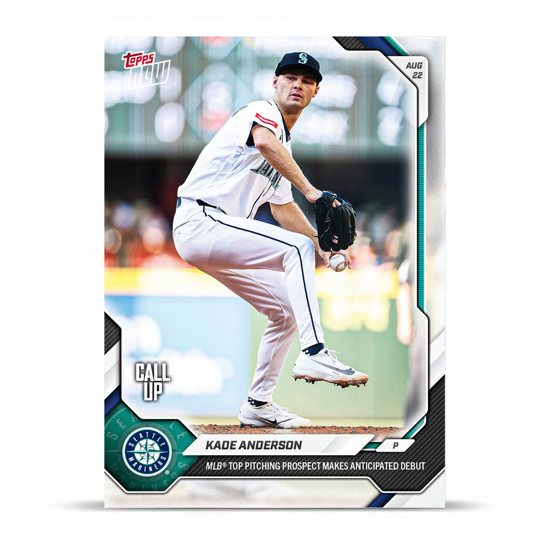 Kade Anderson - 2026 MLB Topps NOW® - Card 584 - PR: 6002