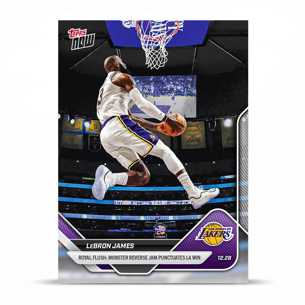 LeBron James - 2025-26 NBA Topps NOW® - Card 107