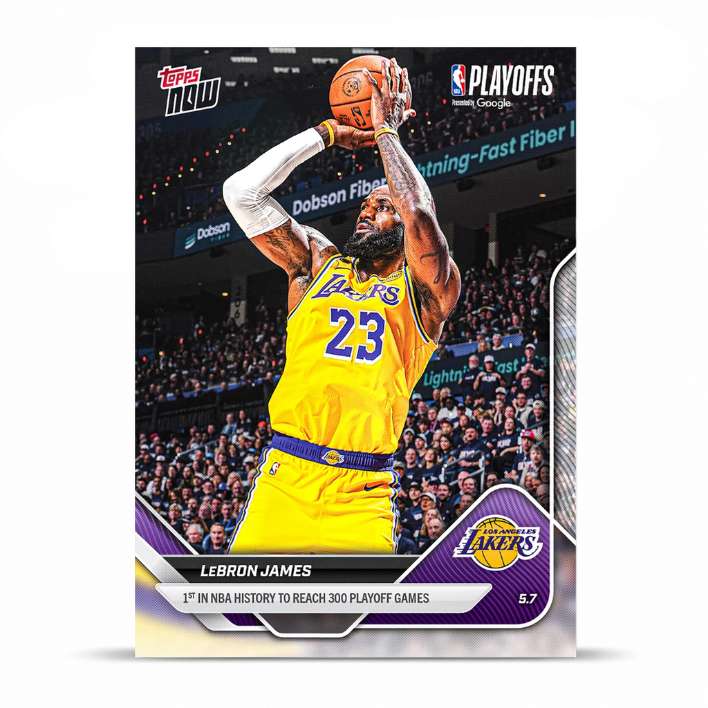 LeBron James - 2025-26 NBA Topps NOW® - Card 300