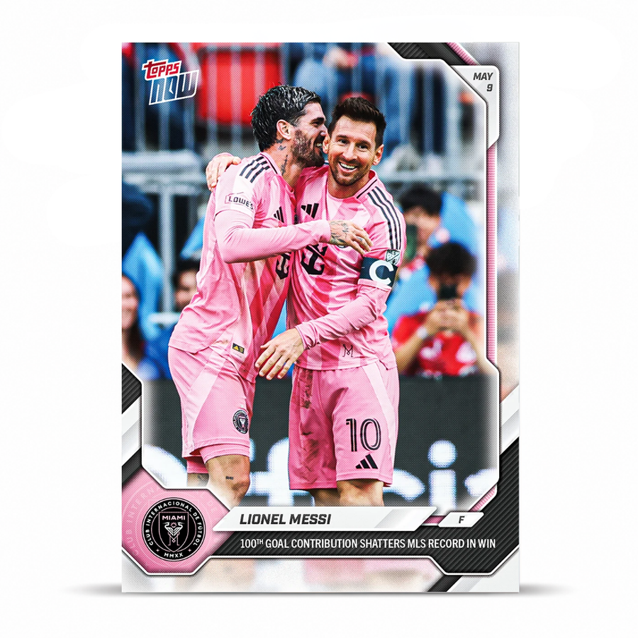 Lionel Messi - 2026 MLS Topps NOW® - Card 39