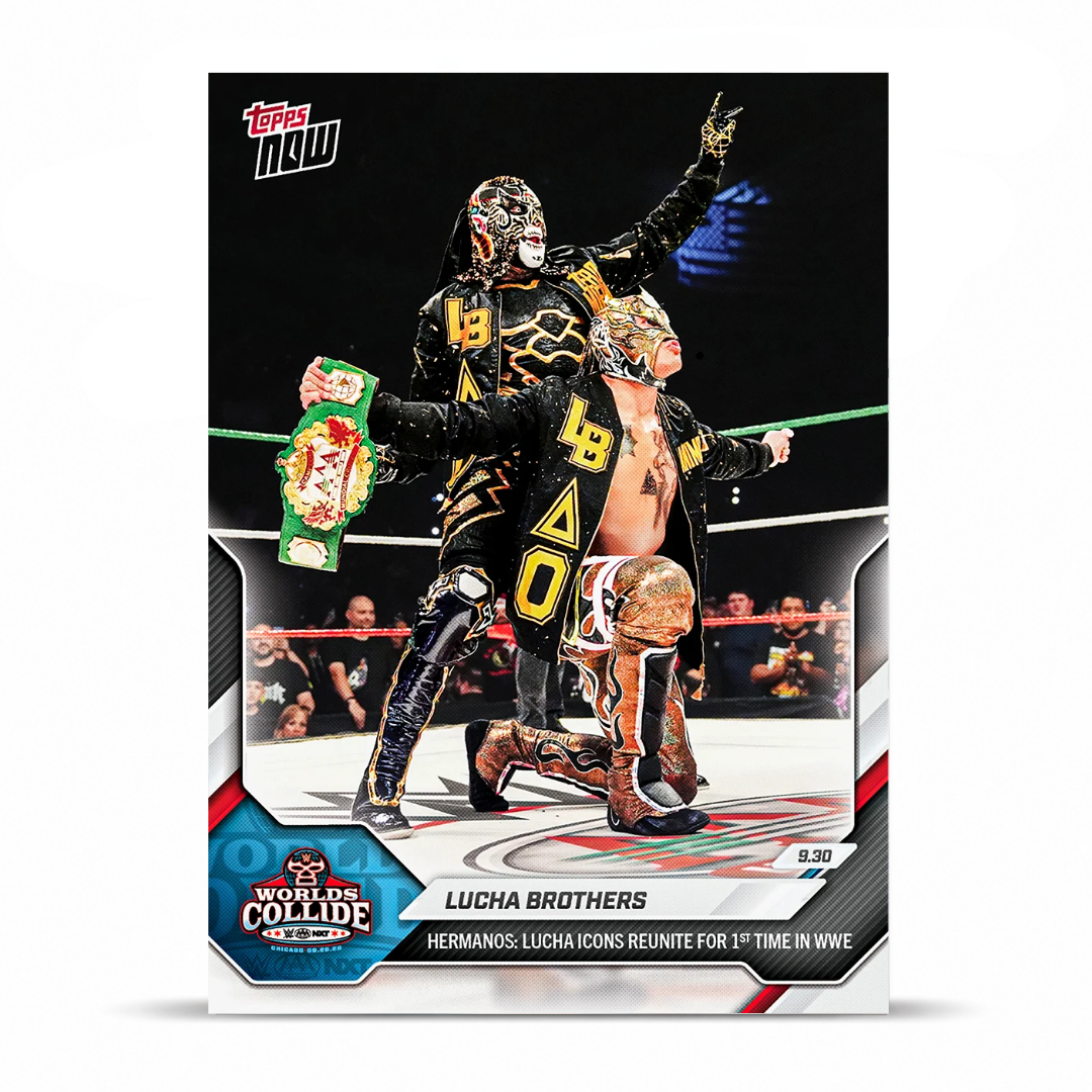 Lucha Brothers - 2026 WWE Topps NOW® - Card 103