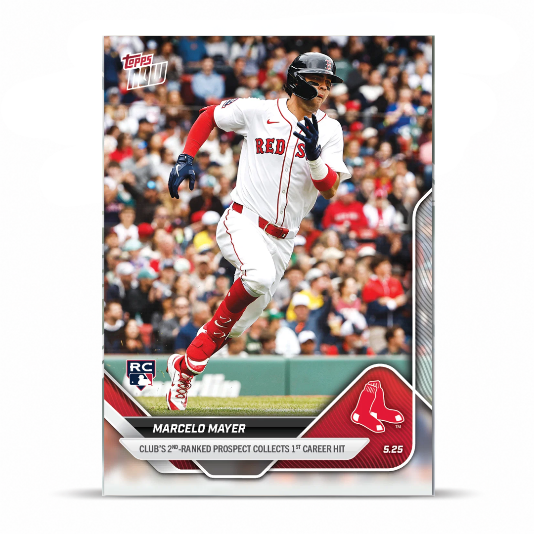 Marcelo Mayer - 2025 MLB Topps NOW® - Card 214 - PR: 4088