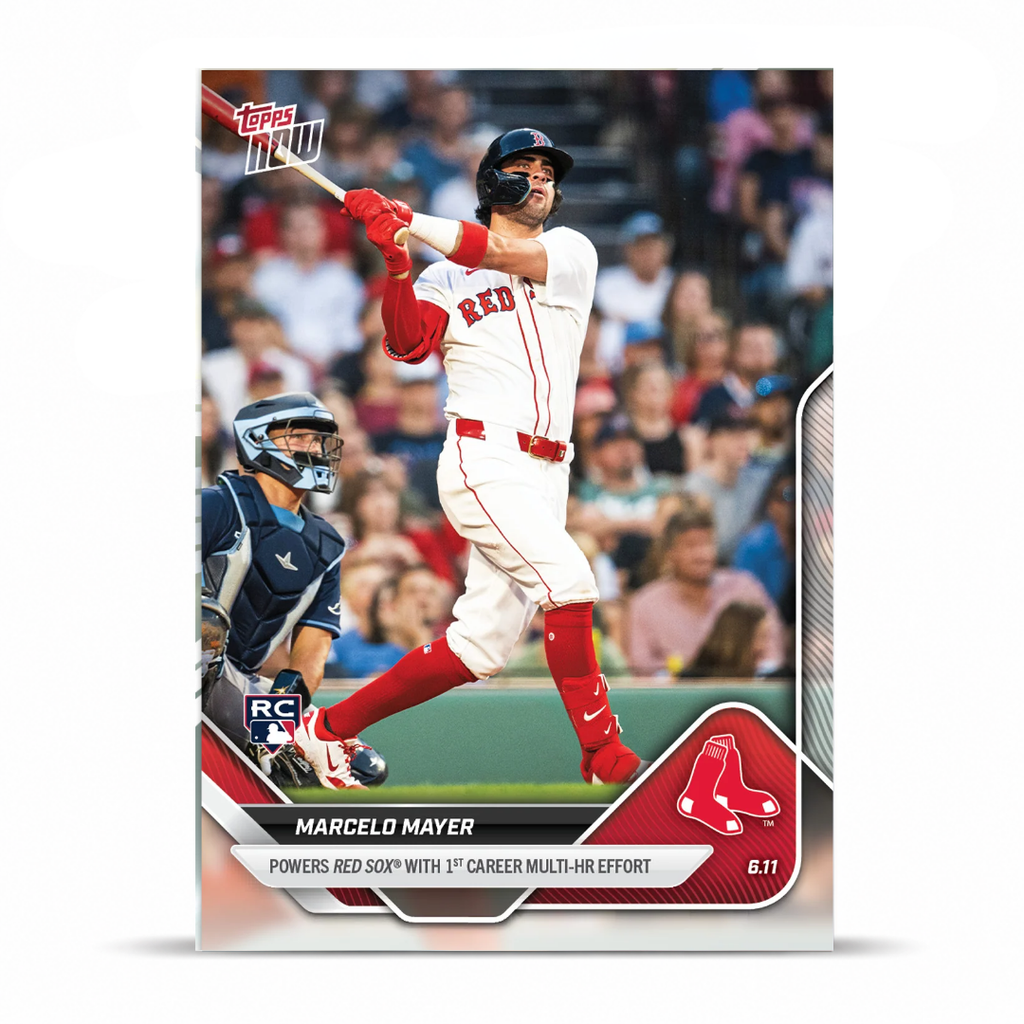 Marcelo Mayer - 2025 MLB Topps NOW® - Tarjeta 289 - PR: 1836