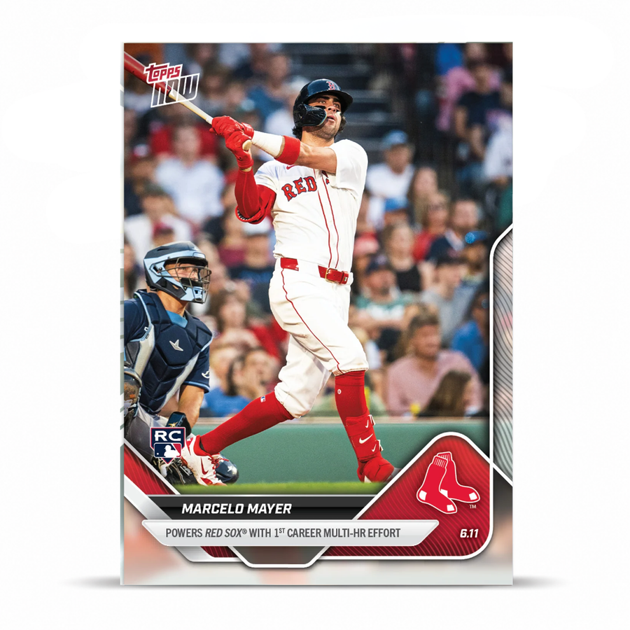 Marcelo Mayer - 2025 MLB Topps NOW® - Tarjeta 289 - PR: 1836