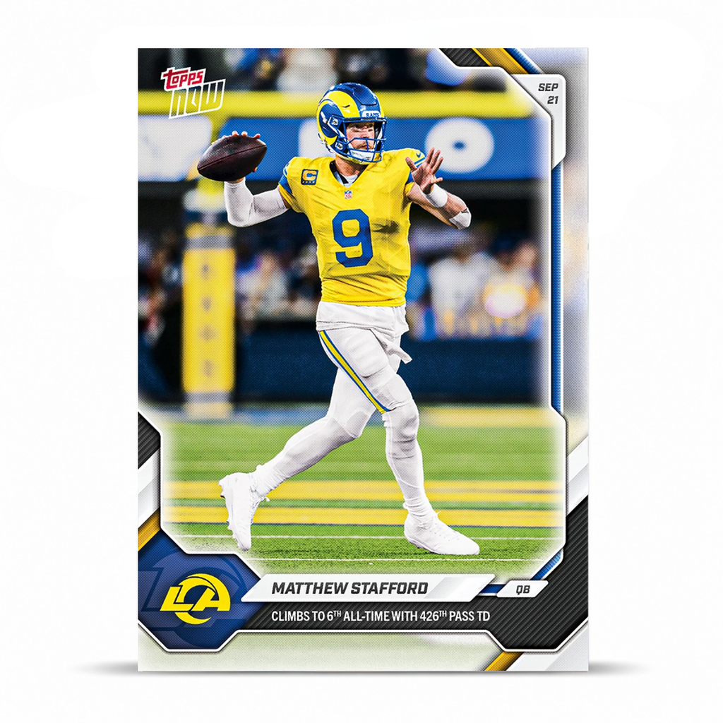 Matthew Stafford - 2026-27 NFL Topps NOW® - Card 27