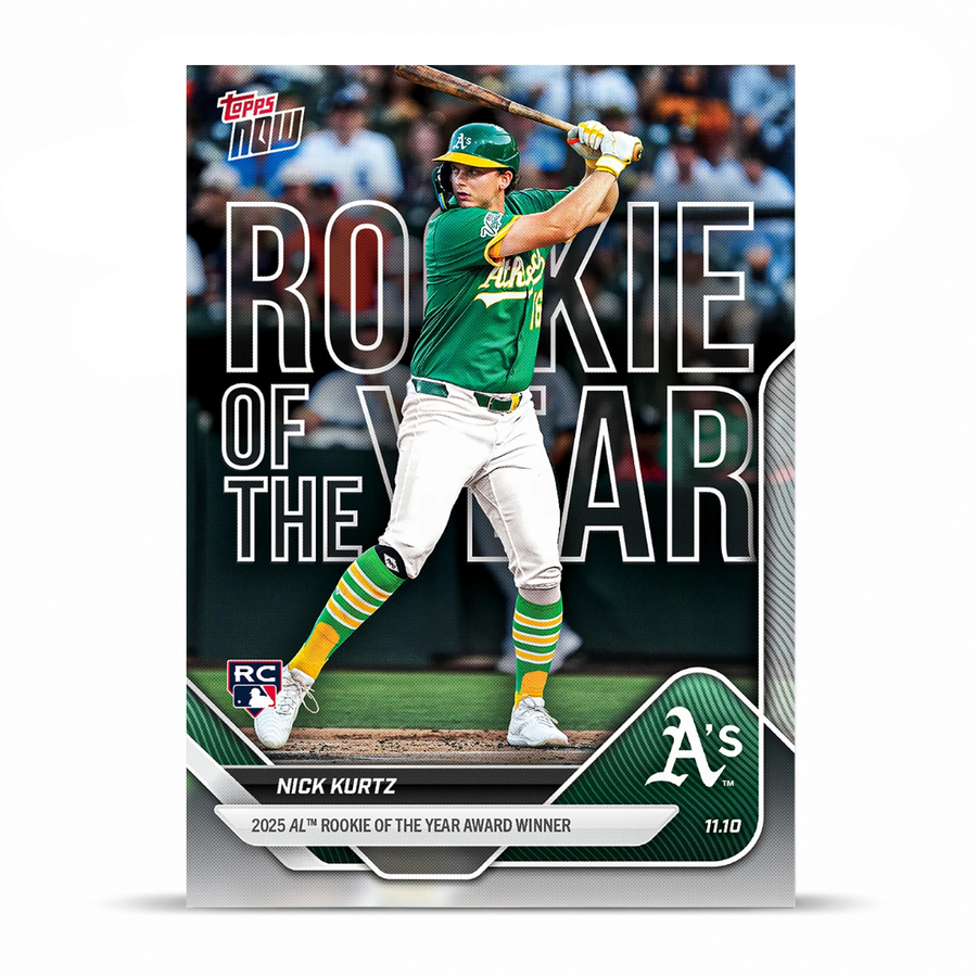 Nick Kurtz - 2025 MLB Topps NOW® - Card OS-2 - PR: 16266