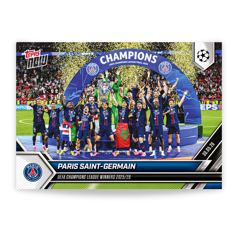 Paris Saint-Germain - 2025-26 UCL Topps NOW® - Card 138 - PR: 4056
