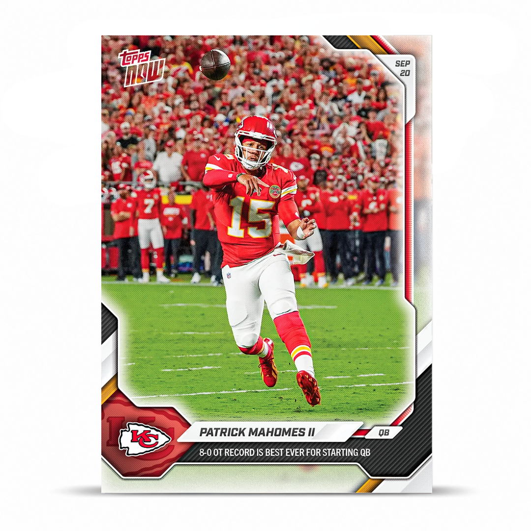 Patrick Mahomes II - 2026-27 NFL Topps NOW® - Card 26