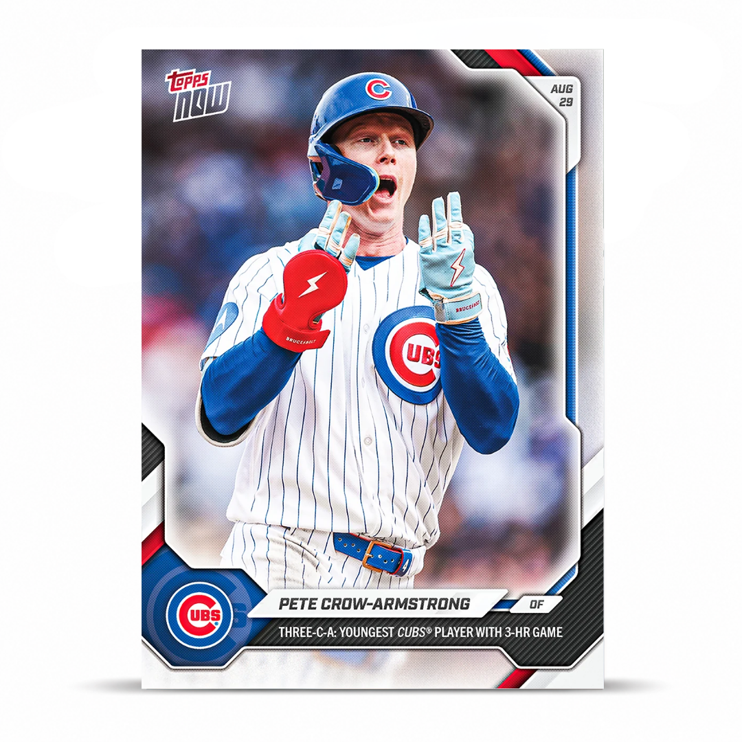 Pete Crow-Armstrong - 2026 MLB Topps NOW® - Card 612