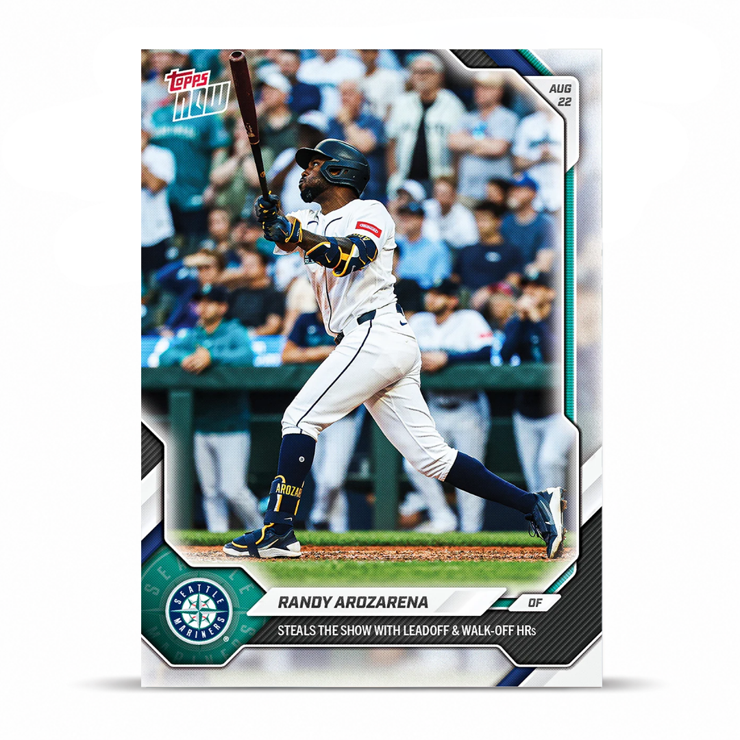 Randy Arozarena - 2026 MLB Topps NOW® - Card 585 - PR: 1563