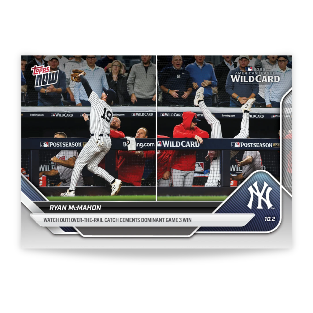 Ryan McMahon - 2025 MLB Topps NOW® - Card 816 - PR: 1878