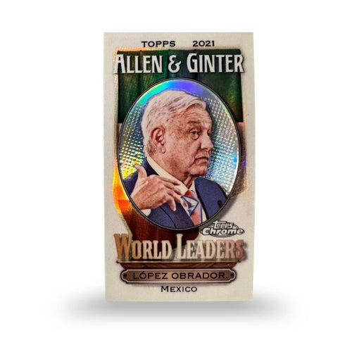 2021 Topps Chrome Allen y Ginter