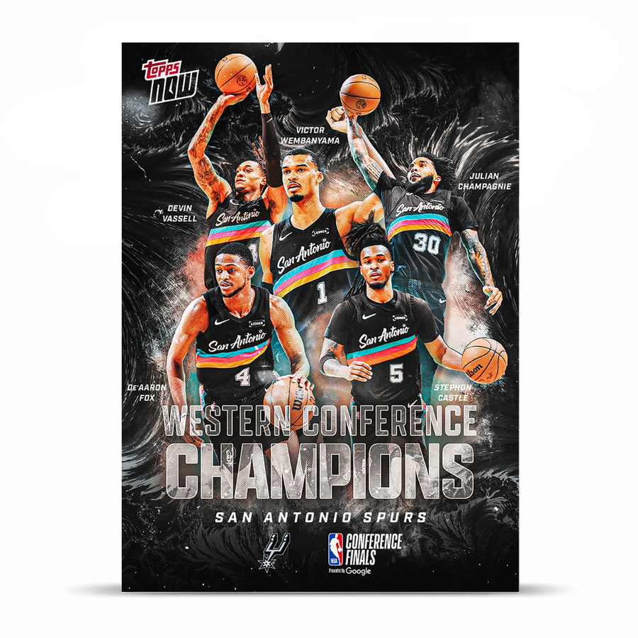 San Antonio Spurs - 2025-26 NBA Topps NOW® - Card WCSA