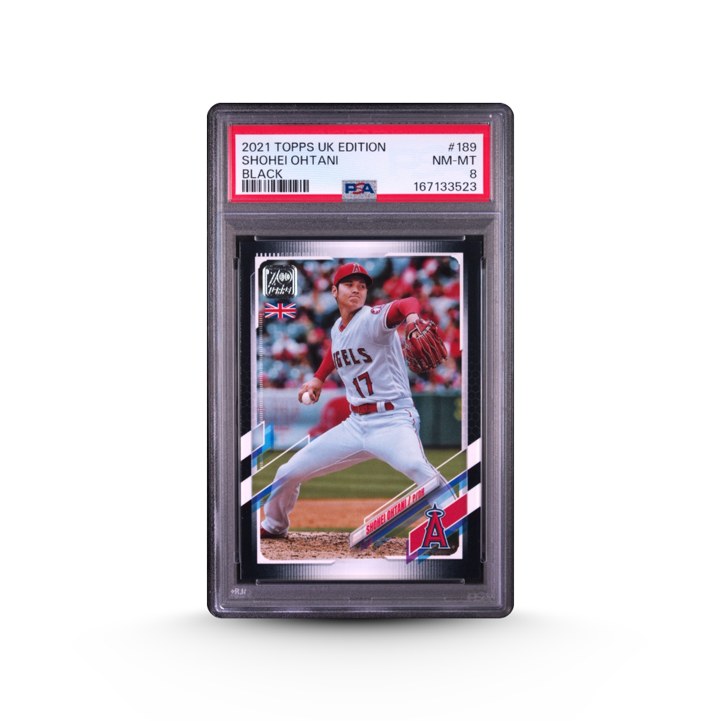 2021 Topps UK Edition Shohei Ohtani #189 Black 120/125