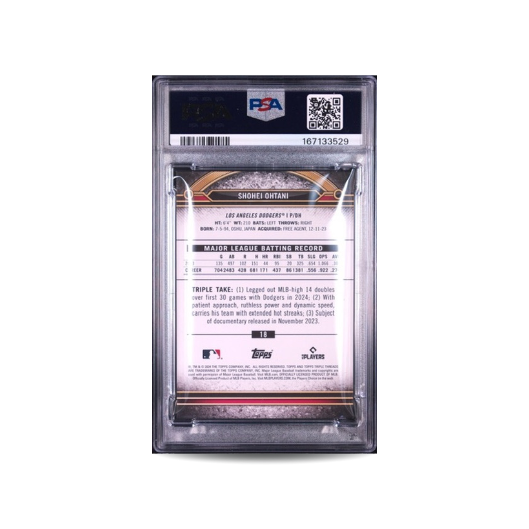 2025 Topps Triple Threads Shohei Ohtani #18 Sapphire 24/25