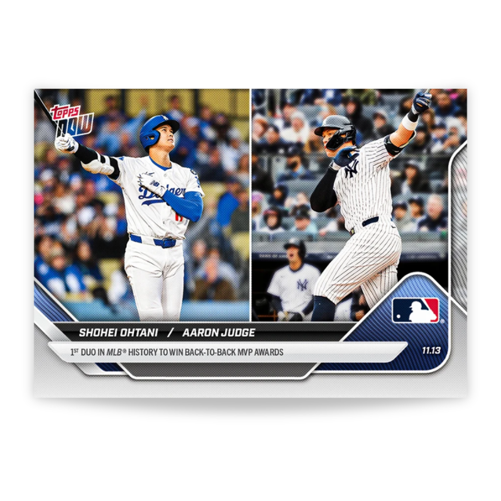 Shohei Ohtani / Aaron Judge - 2025 MLB Topps NOW® - Card OS-9 - PR: 66,286