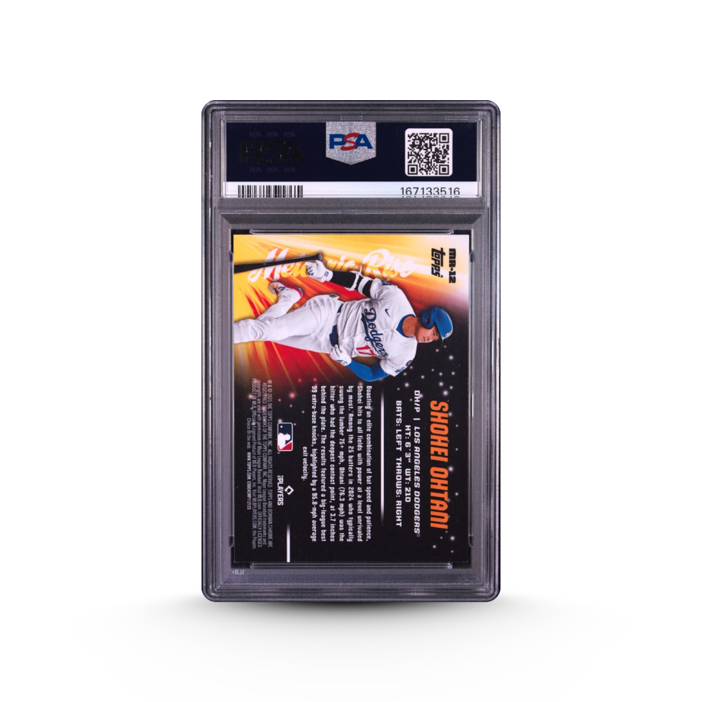 2025 Bowman Chrome Shohei Ohtani #MR-12 Meteoric Rise