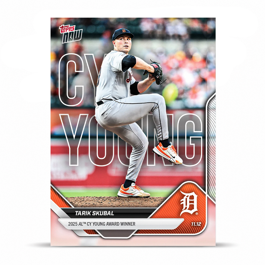 Tarik Skubal - 2025 MLB Topps NOW® - Card OS-5 - PR: 7836