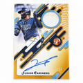 2025 Topps Pristine Junior Caminero Pieces Patch Auto Gold Refractor