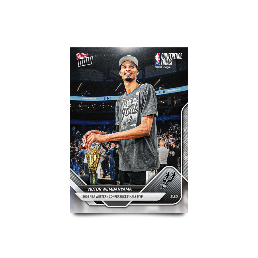 Victor Wembanyama - NBA Topps NOW® 2025-26 - Tarjeta 324 - PR: 63377