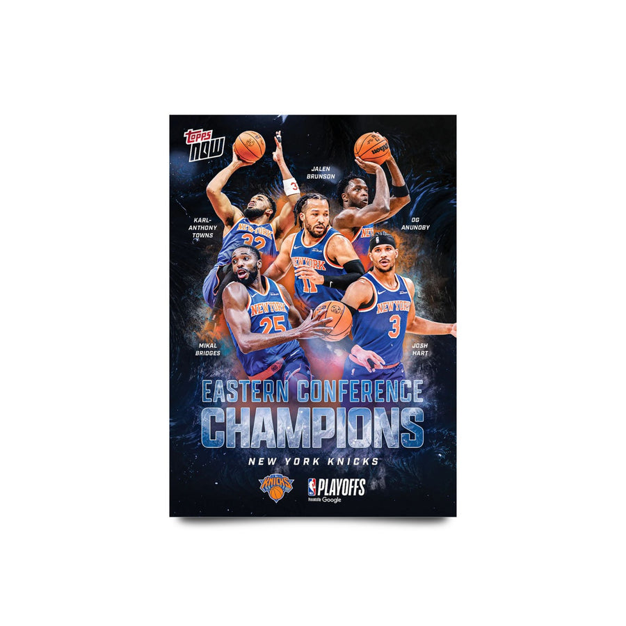New York Knicks - 2025-26 NBA Topps NOW® - Tarjeta ECNY - PR: 30052