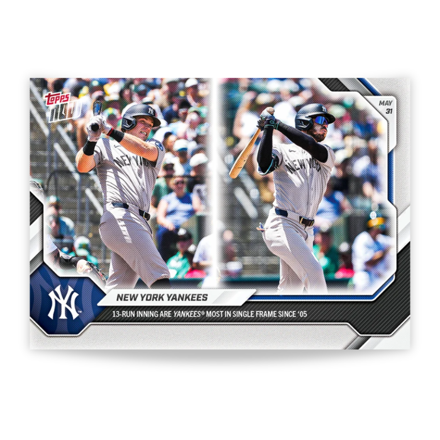 Yankees de Nueva York - MLB Topps NOW® 2026 - Tarjeta 275 - PR: 849