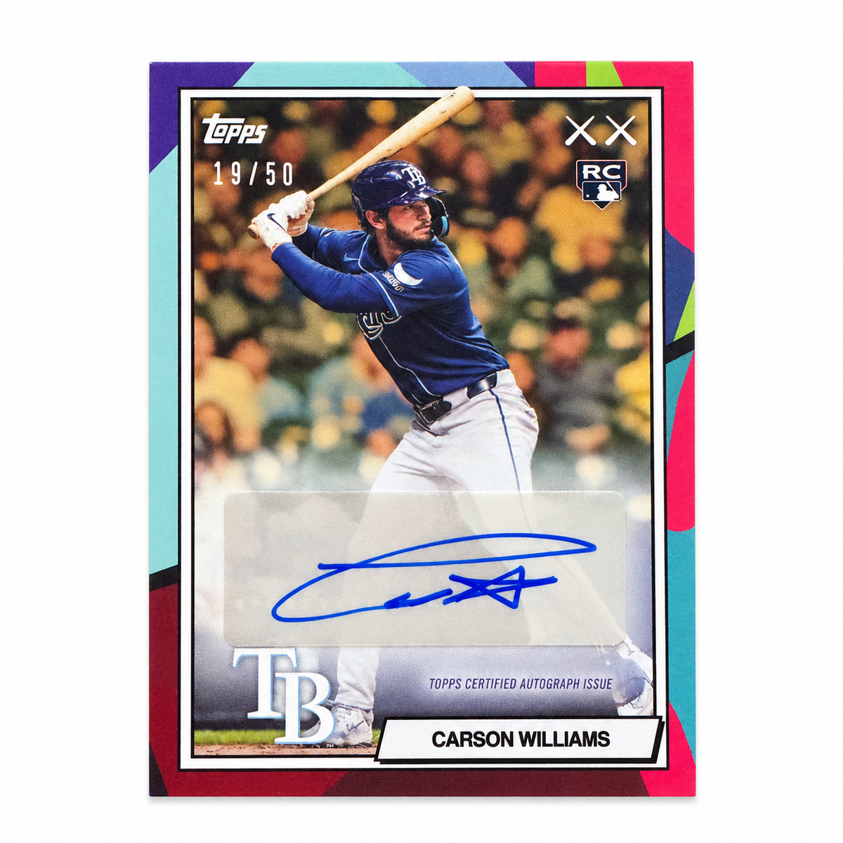 Carson Williams 2026 Topps KAWS x MLB Baseball Rookie Auto Gold SP